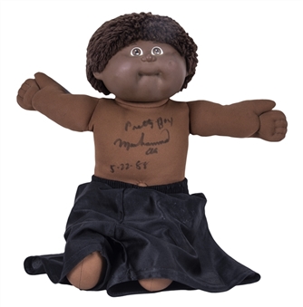 Muhammad Ali Signed Cabbage Patch Kids Doll With "Pretty Boy" Inscription (Beckett)
